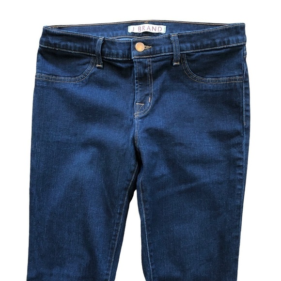 J Brand Jean Jeggings Skinny 9010216 Starless Dark Wash Size 30 - Picture 4 of 11